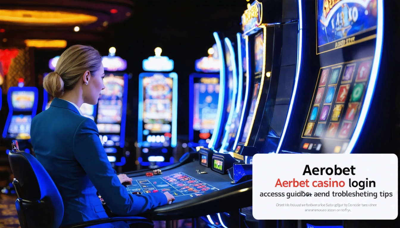 Aerobet casino login access guide and troubleshooting tips