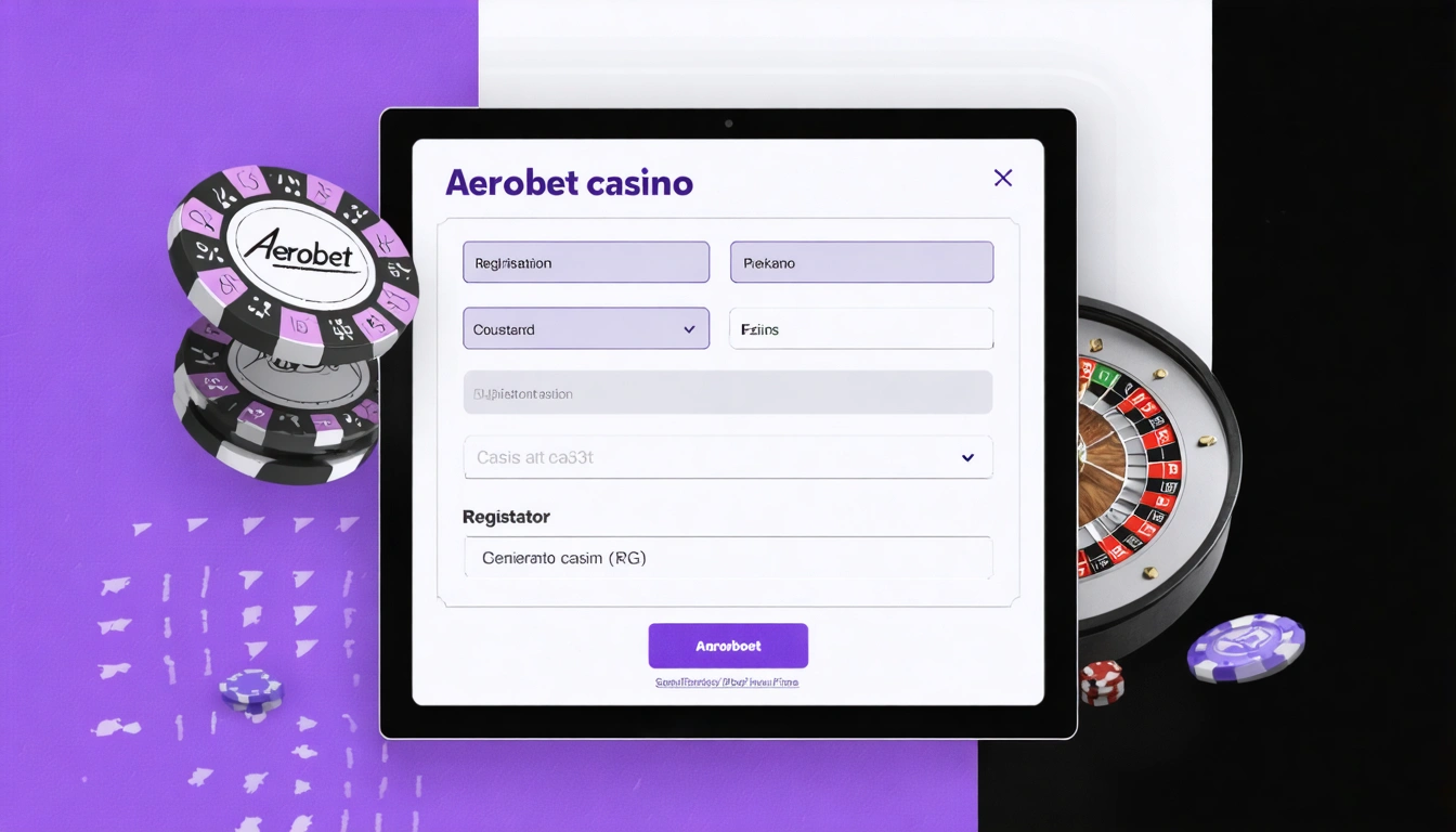 Aerobet casino registration guide and account setup